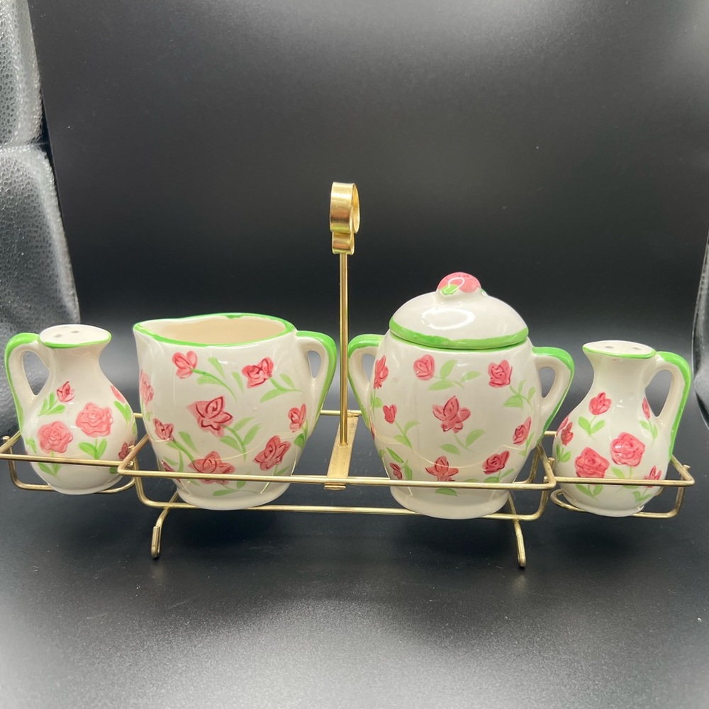 Vintage Japan Ceramic Serving Set  5 piece set   @frances.rushlow - Picture 11 of 11